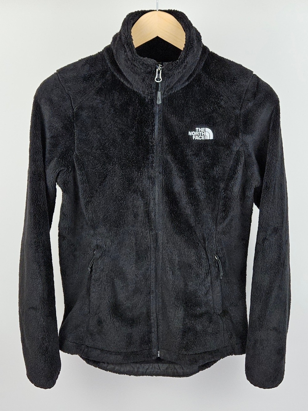 The North Face Osito Fleece Jacket XS Black Cozy Full Zip Soft